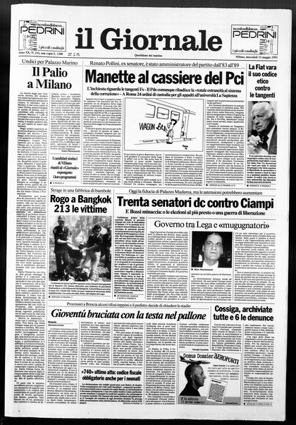 Il giornale : quotidiano del mattino